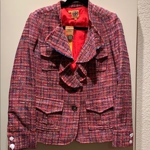 Tory Burch Prescott Tweed Jacket. New with Tags!